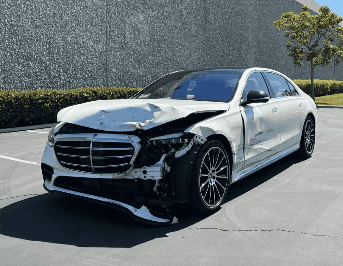 2021 Mercedes-Benz S560 before collision repair
