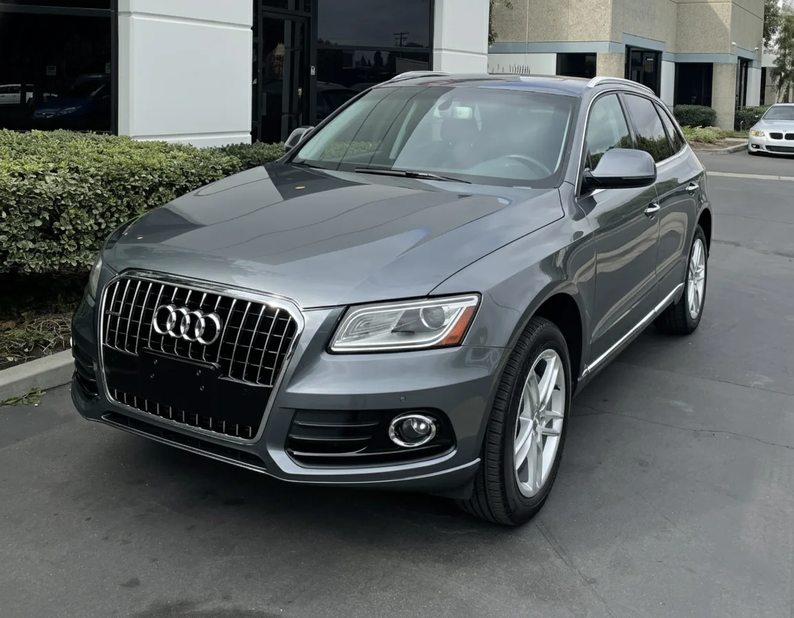2016 Audi Q5 after collision repair