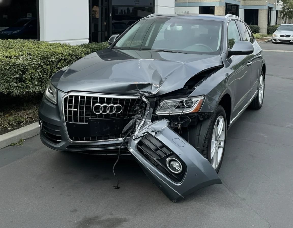 2016 Audi Q5 before collision repair
